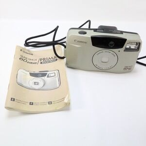 Canon Sure Shot 60 Zoom Lens 35mm Point & Shoot Film Camera AS-IS ZOOM Not Work